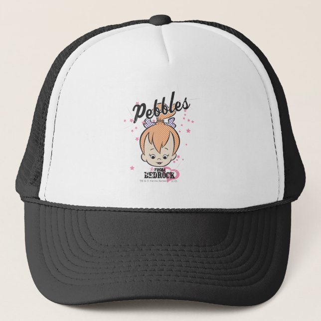 Casquette PEBBLES™ Étoiles et coeurs (Devant)
