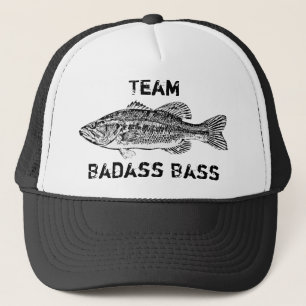 Casquette Pêche au bar de Badass d'équipe