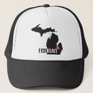 Casquette pêche au Michigan