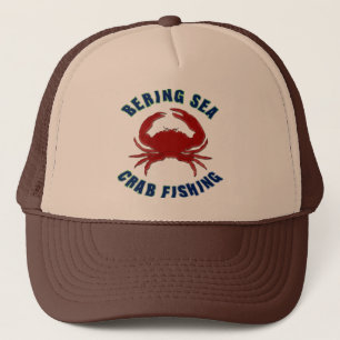 Casquette Pêche de crabe de mer de Béring