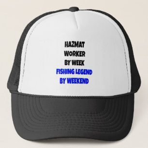 Casquette Pêche Légende Travailleur de tapis de nuit