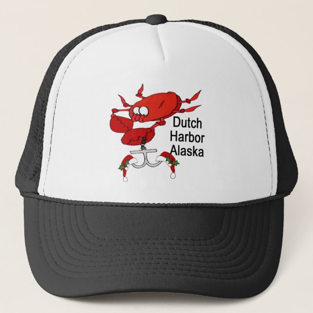 Casquette Pêche néerlandaise de crabe de Noël de l'Alaska de (Devant)