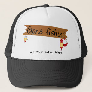 Casquette Pêche - Pêche terminée !
