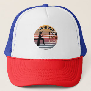 Casquette Pêche personnalisée depuis l'année devis Pêcheur