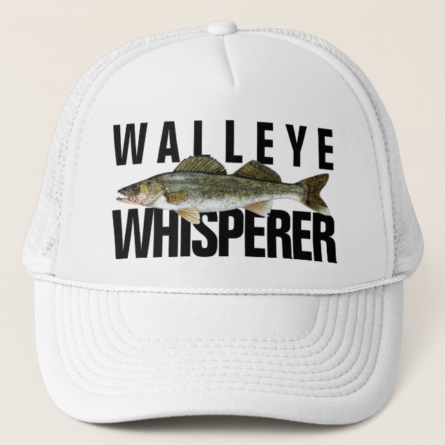 Casquette Pêcheur amateur de Walleye Whisperer (Devant)