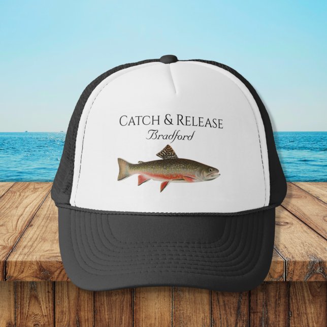Casquette Pêcheurs à la pêche à la truite (Créateur téléchargé)