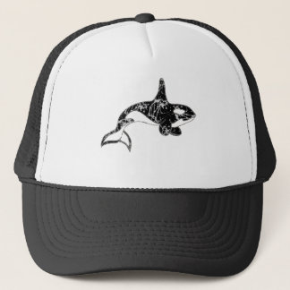 Casquette Peignez l'art d'orque d'éclaboussure