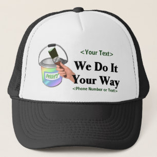 Casquette Peindre votre chemin - Personnaliser