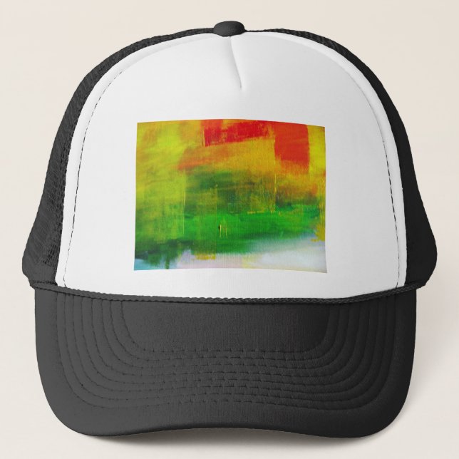 Casquette Peinture Abstraite (Devant)