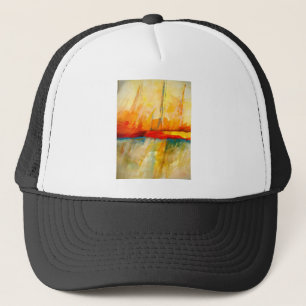 Casquette Peinture Abstraite moderne