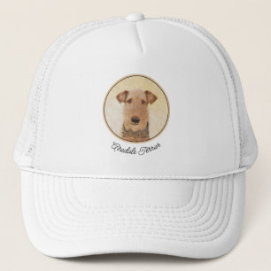 Casquette Peinture Airedale Terrier - Cute Original Art