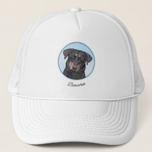 Casquette Peinture de Beauceron - Cute Original Chien Art