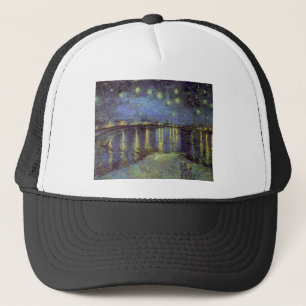 Casquette Peinture nocturne étoilée de Van Gogh