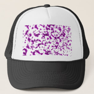 Casquette Peinture rose