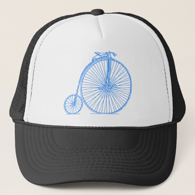 Casquette Penny Farthing - Bleu bébé (Devant)