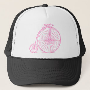 Casquette Penny Farthing - Rose