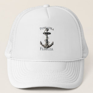 Casquette Pensacola Floride Vacation Ancre nautique voile