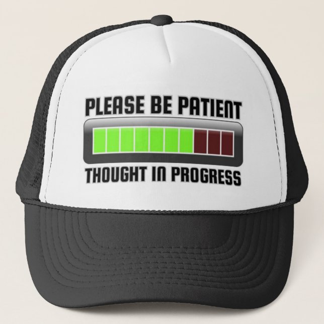 Casquette Pensée en cours (Devant)