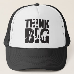 Casquette Pensez grand - motivation de gymnase
