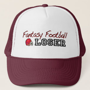 Casquette Perdant du football d'imaginaire
