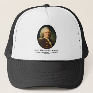 Casquette Père de Karl Linnaeus de taxonomie moderne