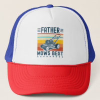Père Mows Meilleur Drôle Maillot de pelouse papa V