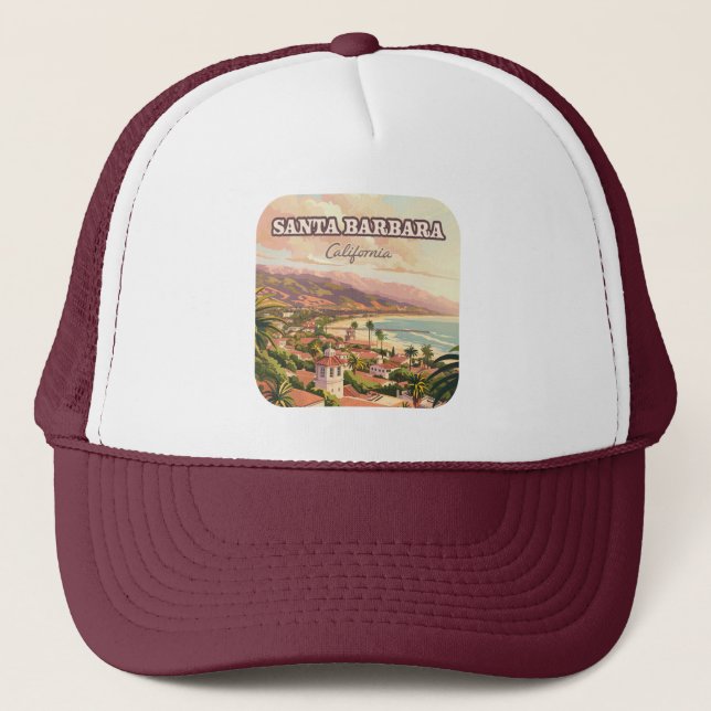 Casquette Père Noël Barbara Beach Côte Centrale Californie R (Devant)