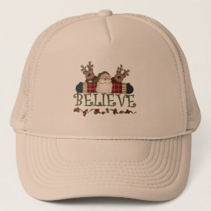 Casquette Père Noël Croire T-shirts et cadeaux