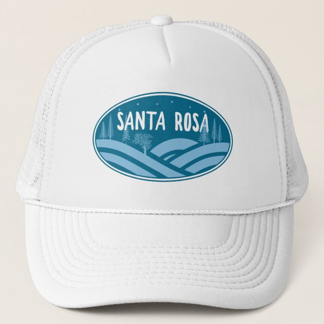 Casquette Père Noël Rosa California Extérieur (Devant)