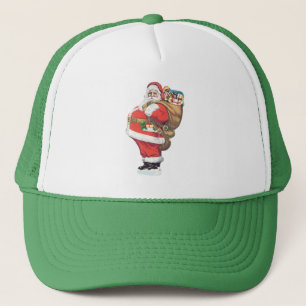 Casquette Père Noël vintage, Noël victorien découpé