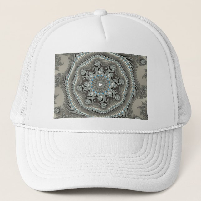 Casquette Permafrosting - Fractal (Devant)