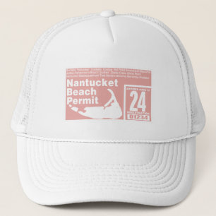 Casquette Permis de plage Nantucket 2024 saumon