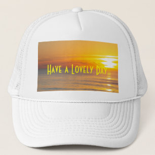 Casquette Personnalisé Avoir un beau texte de jour Couleur b