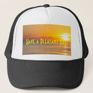 Casquette Personnalisé Avoir une image de texte de jour agré