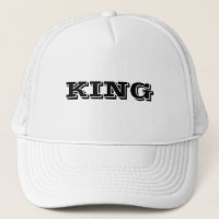 Personnalisé King Nom du texte Blanc Couleur