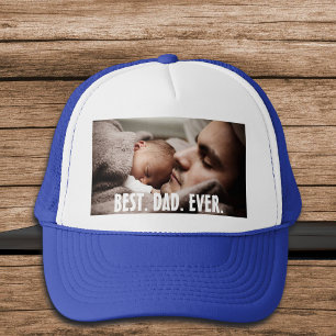 Casquette Personnalisé Meilleur Papa Jamais, Photo