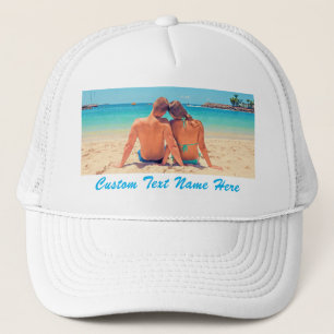 Casquette Personnalisé Votre Photo Trucker Hat Texte Personn