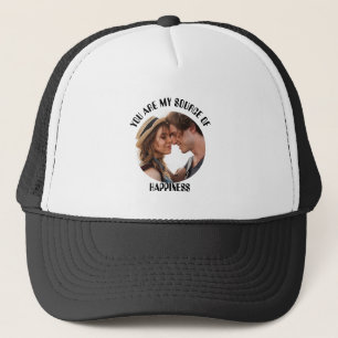 Casquette Personnalisé Vous êtes ma source de bonheur Photo