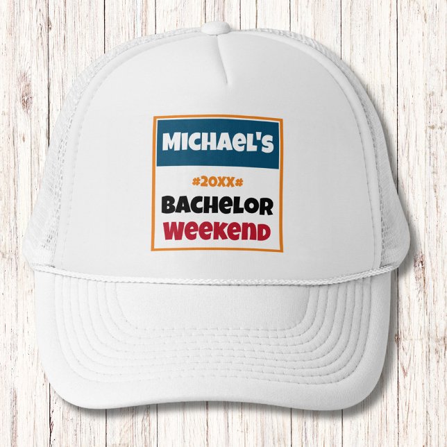 Casquette Personnalisée | Week-end Bachelor Univer (Créateur téléchargé)