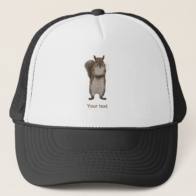 Casquette Personnaliser l'écureuil mignon "Avez-vous des noi (Devant)