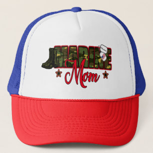 Casquette Personnaliser Marine Maman avec le chien Balise