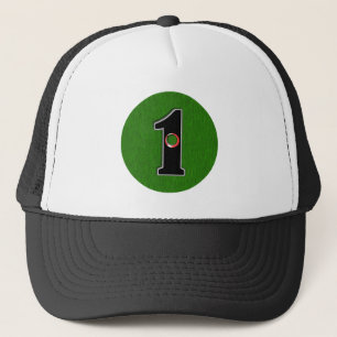 Casquette Personnalisez ce trou de golf Lucky en une seule c