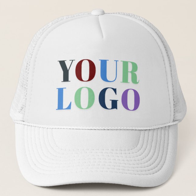 Casquette Personnalisez votre chapeau de camion de logo d'en (Devant)