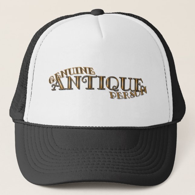 Casquette Personne antique véritable (Devant)