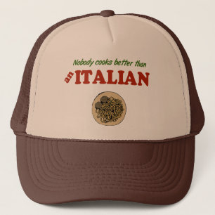Casquette Personne ne cuisine mieux qu'un chapeau italien