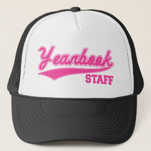 Casquette Personnel d'annuaire (rose de manuscrit de