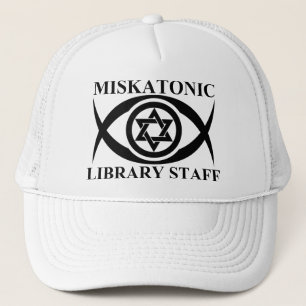 CASQUETTE PERSONNEL DE LA BIBLIOTHÈQUE MISKATONIQUE