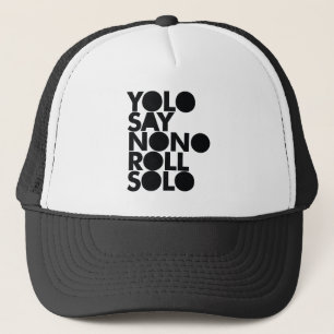Casquette Petit pain de YOLO en solo rempli