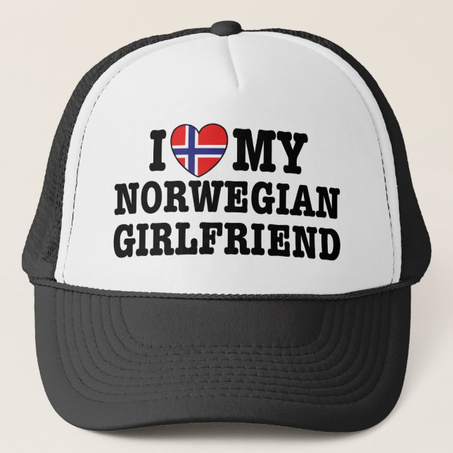 Casquette Petite amie norvégienne (Devant)