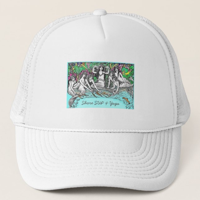 Casquette PETITE GORGÉE et yoga de rivage (Devant)